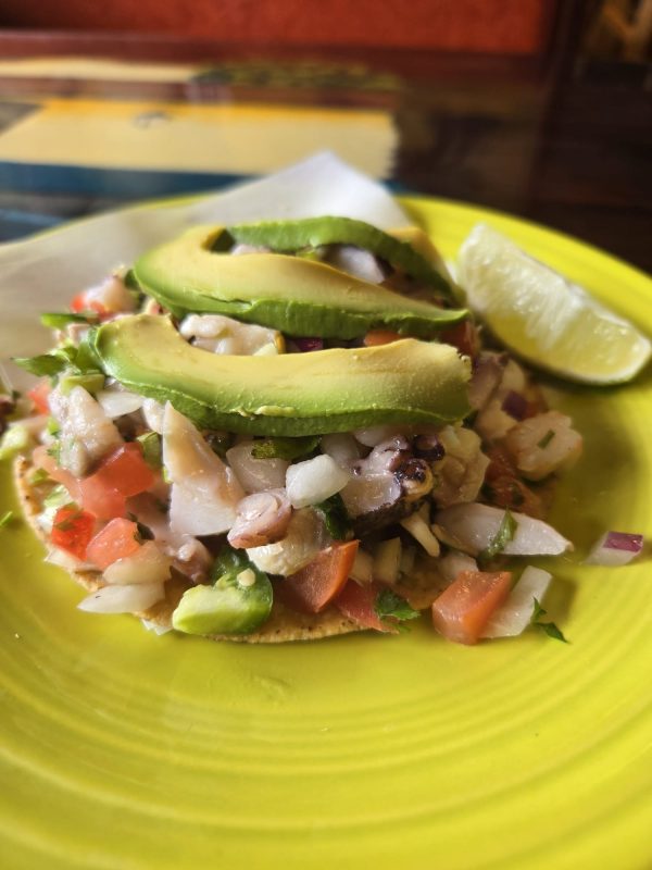 Tostadas de Ceviche Mix